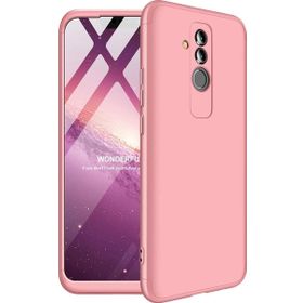 Microsonic Huawei Mate 20 Lite Double Dip 360 Protective Rose Gold Kılıf