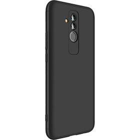 Microsonic Huawei Mate 20 Lite Double Dip 360 Protective Siyah Kılıf