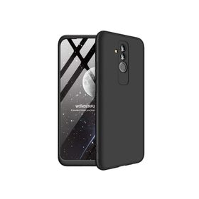 Microsonic Huawei Mate 20 Lite Double Dip 360 Protective Siyah Kılıf