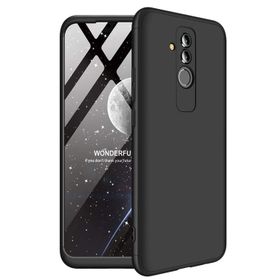 Microsonic Huawei Mate 20 Lite Double Dip 360 Protective Siyah Kılıf