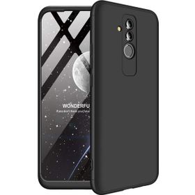 Microsonic Huawei Mate 20 Lite Double Dip 360 Protective Siyah Kılıf