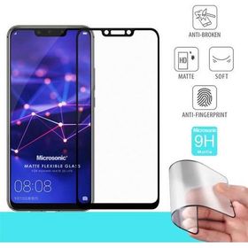 Microsonic Huawei Mate 20 Lite Seramik Matte Flexible Siyah Ekran Koruyucu