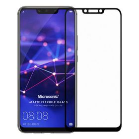 Microsonic Huawei Mate 20 Lite Seramik Matte Flexible Siyah Ekran Koruyucu