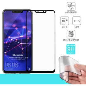 Microsonic Huawei Mate 20 Lite Seramik Matte Flexible Siyah Ekran Koruyucu