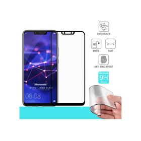 Microsonic Huawei Mate 20 Lite Seramik Matte Flexible Siyah Ekran Koruyucu
