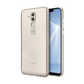 Microsonic Huawei Mate 20 Lite Transparent Soft Beyaz Kılıf