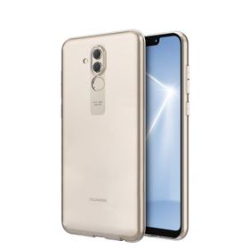 Microsonic Huawei Mate 20 Lite Transparent Soft Beyaz Kılıf