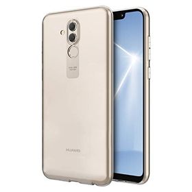 Microsonic Huawei Mate 20 Lite Transparent Soft Beyaz Kılıf