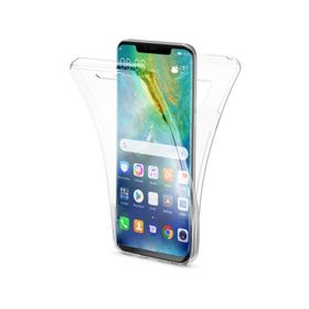 Microsonic Huawei Mate 20 Pro 6 Tarafı Tam Full Koruma 360 Clear Soft Şeffaf Kılıf