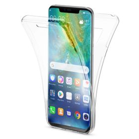 Microsonic Huawei Mate 20 Pro 6 Tarafı Tam Full Koruma 360 Clear Soft Şeffaf Kılıf