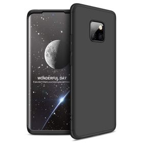 Microsonic Huawei Mate 20 Pro Double Dip 360 Protective Kırmızı Siyah Kılıf