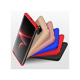 Microsonic Huawei Mate 20 Pro Double Dip 360 Protective Lacivert Kılıf