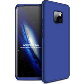 Microsonic Huawei Mate 20 Pro Double Dip 360 Protective Lacivert Kılıf