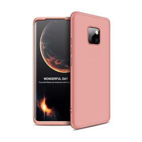 Microsonic Huawei Mate 20 Pro Double Dip 360 Protective Rose Gold Kılıf