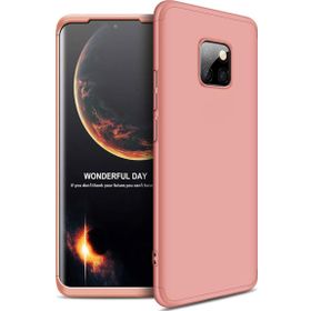 Microsonic Huawei Mate 20 Pro Double Dip 360 Protective Rose Gold Kılıf