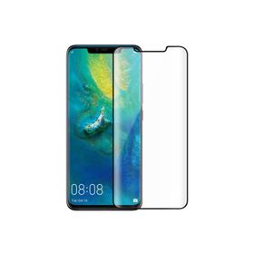 Microsonic Huawei Mate 20 Pro Tam Kaplayan Siyah Ekran Koruyucu Cam