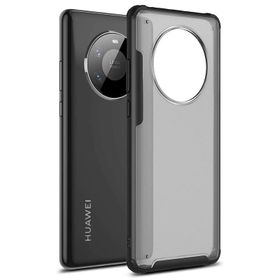 Microsonic Huawei Mate 40 Pro Frosted Frame Siyah Kılıf