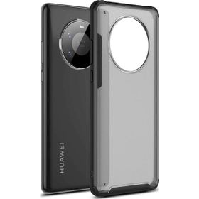Microsonic Huawei Mate 40 Pro Frosted Frame Siyah Kılıf