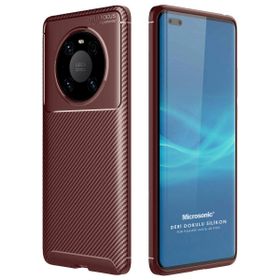 Microsonic Huawei Mate 40 Pro Legion Series Kahverengi Cep Telefonu Kılıfı