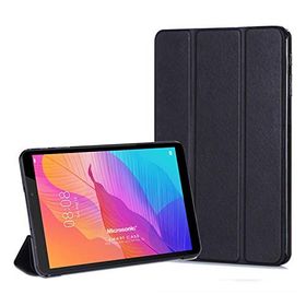 Microsonic Huawei Mate Pad T8 8 Slim Translucent Back Smart Cover Siyah Kılıf