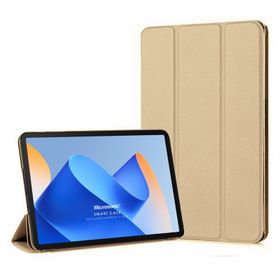 Microsonic Huawei Matepad 11 2023 Slim Translucent Back Smart Cover Gold Tablet Kılıfı