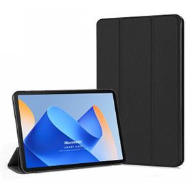 Microsonic Huawei Matepad 11 2023 Slim Translucent Back Smart Cover Siyah Tablet Kılıfı