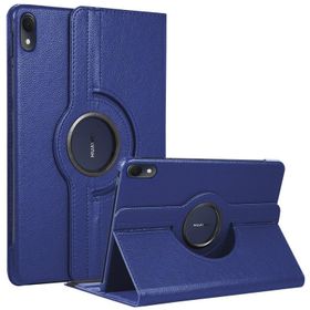 Microsonic Huawei Matepad 11.5 360 Rotating Stand Deri Lacivert Tablet Kılıfı