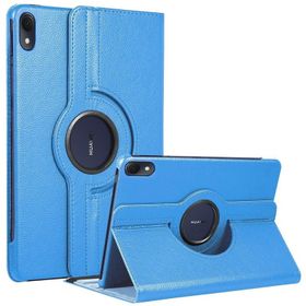 Microsonic Huawei Matepad 11.5 360 Rotating Stand Deri Mavi Tablet Kılıfı