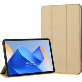 Microsonic Huawei Matepad 11.5 Slim Translucent Back Smart Cover Gold Tablet Kılıfı