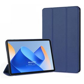 Microsonic Huawei Matepad 11.5 Slim Translucent Back Smart Cover Lacivert Tablet Kılıfı