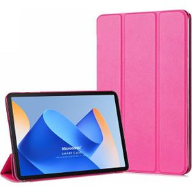 Microsonic Huawei Matepad 11.5 Slim Translucent Back Smart Cover Pembe Tablet Kılıfı
