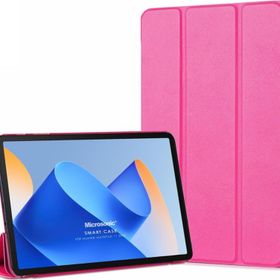 Microsonic Huawei Matepad 11.5 Slim Translucent Back Smart Cover Pembe Tablet Kılıfı