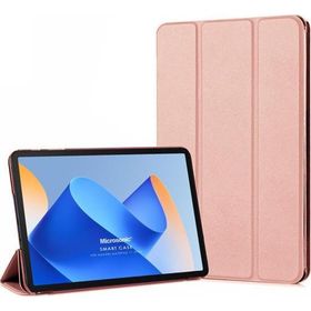 Microsonic Huawei Matepad 11.5 Slim Translucent Back Smart Cover Rose Gold Tablet Kılıfı