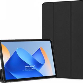 Microsonic Huawei Matepad 11.5 Slim Translucent Back Smart Cover Siyah Tablet Kılıfı