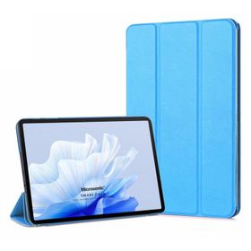 Microsonic Huawei Matepad Air Slim Translucent Back Smart Cover Mavi Tablet Kılıfı