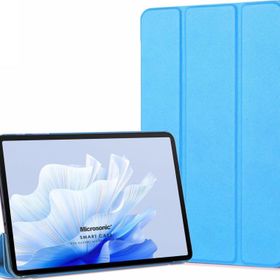 Microsonic Huawei Matepad Air Slim Translucent Back Smart Cover Mavi Tablet Kılıfı