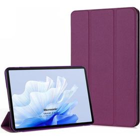 Microsonic Huawei Matepad Air Slim Translucent Back Smart Cover Mor Tablet Kılıfı