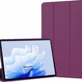 Microsonic Huawei Matepad Air Slim Translucent Back Smart Cover Mor Tablet Kılıfı