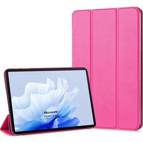 Microsonic Huawei Matepad Air Slim Translucent Back Smart Cover Pembe Tablet Kılıfı