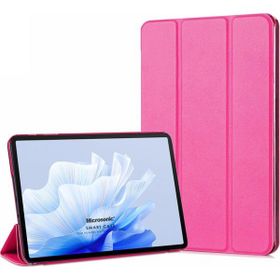 Microsonic Huawei Matepad Air Slim Translucent Back Smart Cover Pembe Tablet Kılıfı