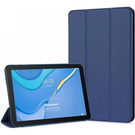 Microsonic Huawei MatePad SE Slim Translucent Back Smart Cover Lacivert Tablet Kılıfı