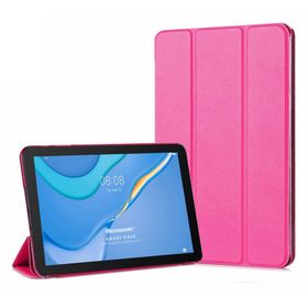 Microsonic Huawei MatePad SE Slim Translucent Back Smart Cover Pembe Tablet Kılıfı