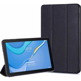 Microsonic Huawei MatePad SE Slim Translucent Back Smart Cover Siyah Tablet Kılıfı