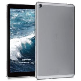Microsonic Huawei MatePad T10S Transparent Soft Beyaz Tablet Kılıfı