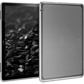 Microsonic Huawei Media Pad T3 10 Beyaz Transparent Soft Kılıf