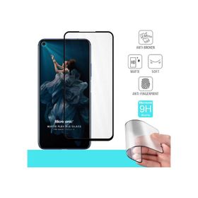 Microsonic Huawei Nova 5T Uyumlu Seramik Matte Flexible Siyah Ekran Koruyucu