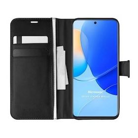 Microsonic Huawei Nova 9 SE Delux Leather Wallet Siyah Kılıf