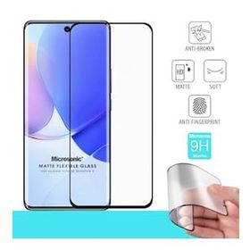 Microsonic Huawei Nova 9 Seramik Matte Flexible Siyah Ekran Koruyucu