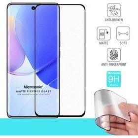 Microsonic Huawei Nova 9 Seramik Matte Flexible Siyah Ekran Koruyucu