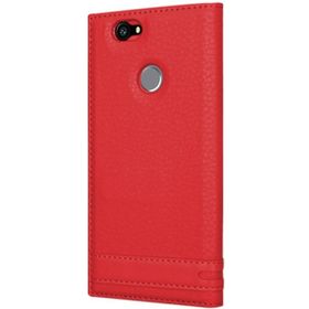 Microsonic Huawei Nova Dual View Gizli Mıknatıslı Kırmızı Kılıf